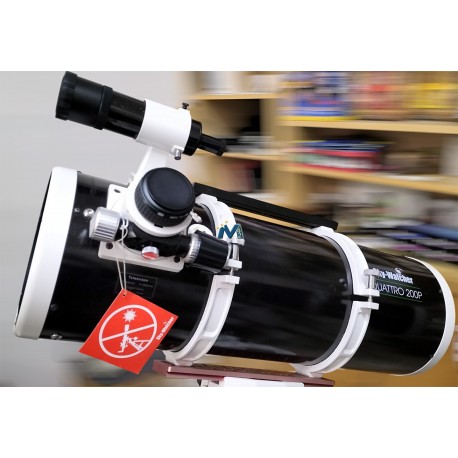 Usato: Sky-Watcher Newton Quattro 8-S 200/800 OTA con Tuning