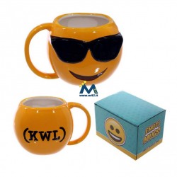 Tazza mug in ceramica Emoticon Occhiali da sole