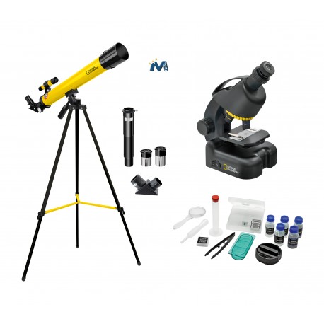 National Geographic Telescope + Microscope Set