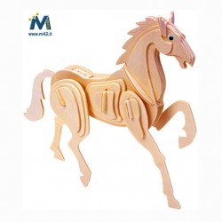 Puzzle Cavallo in legno