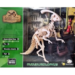 Puzzle in legno: Parasaurolophus