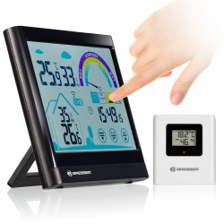 Termometro/igrometro VentAir touchscreen e consigli per la ventilazione
