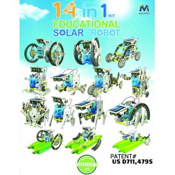 Robot solare 14 in 1